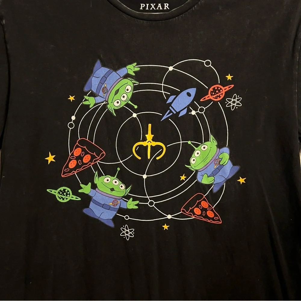Disney Pixar Toy Story Alien‎ Claw T Shirt Mens M Graphic Tee Y2K